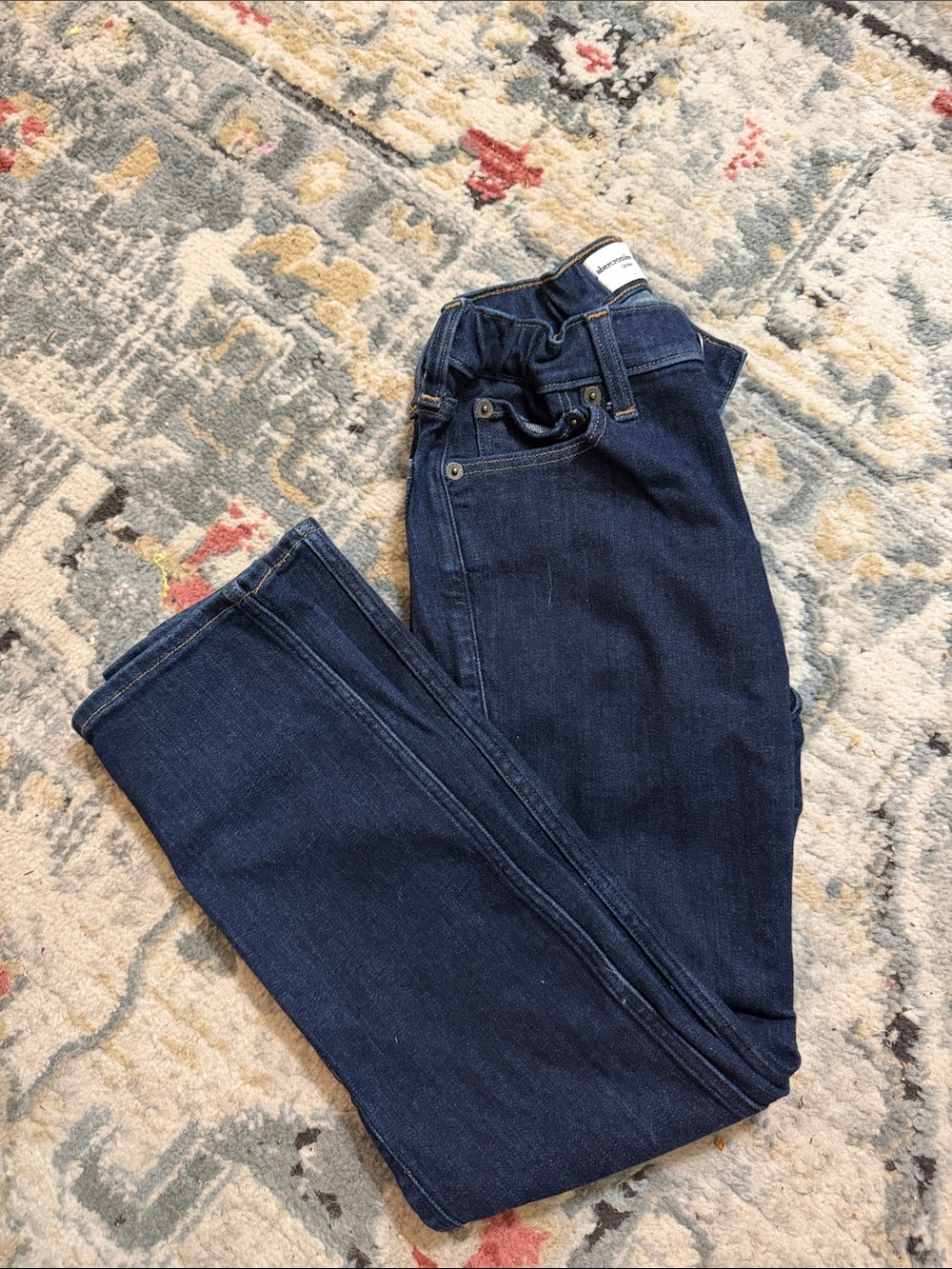 Abercrombie & Fitch Dark Blue Skinny Jeans Size 10
